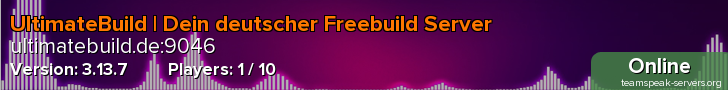 UltimateBuild | Dein deutscher Freebuild Server