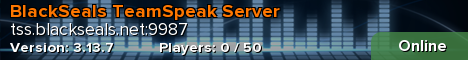 BlackSeals TeamSpeak Server