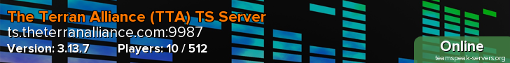 The Terran Alliance (TTA) TS Server