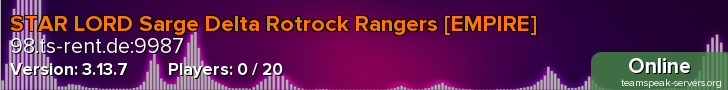 STAR LORD Sarge Delta Rotrock Rangers [EMPIRE]