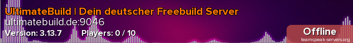 UltimateBuild | Dein deutscher Freebuild Server