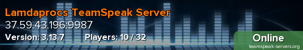 Lamdaprocs TeamSpeak Server