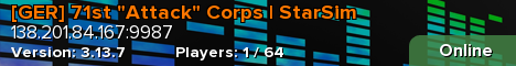 [GER] 71st "Attack" Corps | StarSim