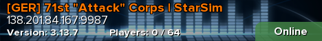 [GER] 71st "Attack" Corps | StarSim