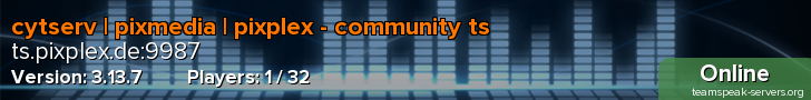 cytserv | pixmedia | pixplex - community ts