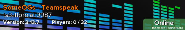SomeOGs - Teamspeak