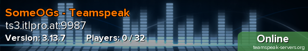 SomeOGs - Teamspeak