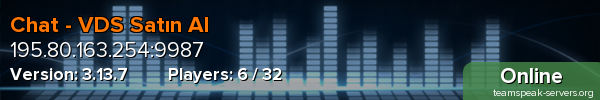 Chat - VDS Satın Al