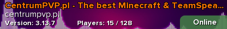 CentrumPVP.pl - The best Minecraft & TeamSpeak server
