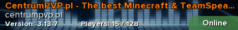 CentrumPVP.pl - The best Minecraft & TeamSpeak server