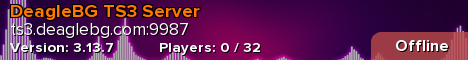 DeagleBG TS3 Server