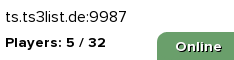 Willkommen auf ts3list.de