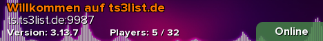 Willkommen auf ts3list.de