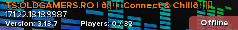 TS.OLDGAMERS.RO | 💗 Connect & Chill💙