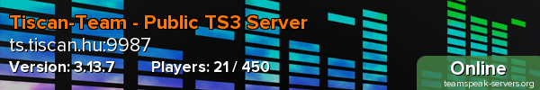 Tiscan-Team - Public TS3 Server