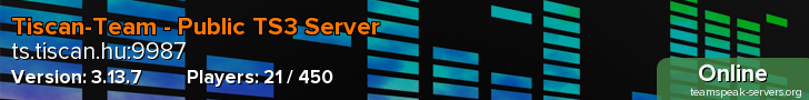 Tiscan-Team - Public TS3 Server