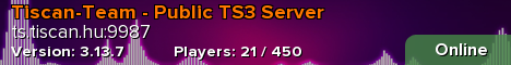Tiscan-Team - Public TS3 Server