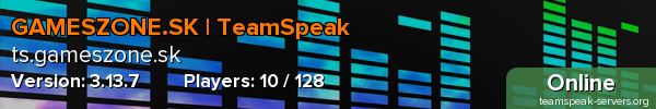GAMESZONE.SK | TeamSpeak
