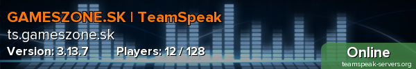 GAMESZONE.SK | TeamSpeak