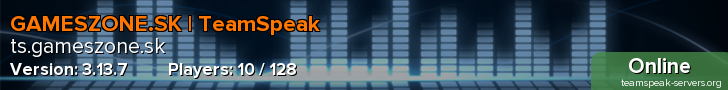 GAMESZONE.SK | TeamSpeak