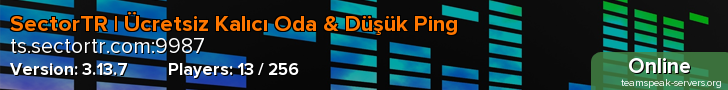 SectorTR | Ücretsiz Kalıcı Oda & Düşük Ping