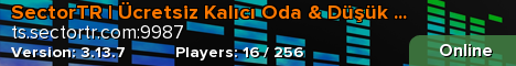 SectorTR | Ücretsiz Kalıcı Oda & Düşük Ping