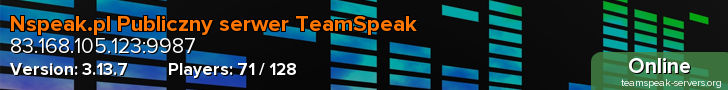Nspeak.pl Publiczny serwer TeamSpeak