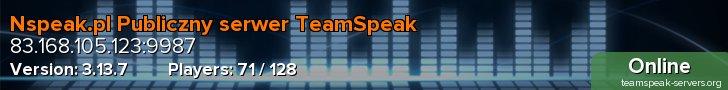Nspeak.pl Publiczny serwer TeamSpeak