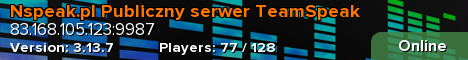 Nspeak.pl Publiczny serwer TeamSpeak