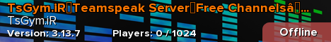 TsGym.iR┃Teamspeak Server┃Free Channels┃Internation