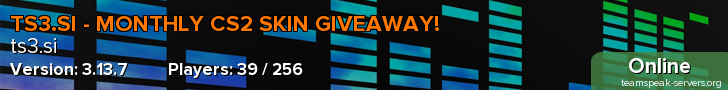 TS3.SI - MONTHLY CS2 SKIN GIVEAWAY!