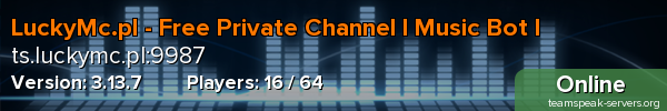 LuckyMc.pl - Free Private Channel l Music Bot l