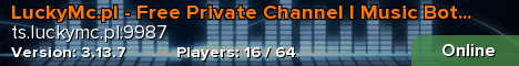 LuckyMc.pl - Free Private Channel l Music Bot l