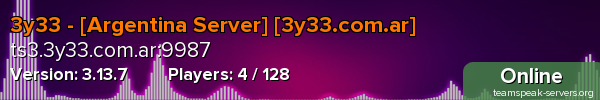 3y33 - [Argentina Server] [3y33.com.ar]