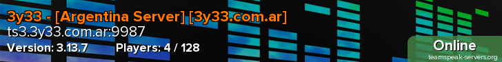 3y33 - [Argentina Server] [3y33.com.ar]