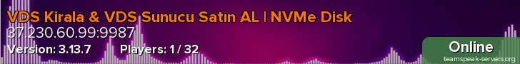 VDS Kirala & VDS Sunucu Satın AL | NVMe Disk