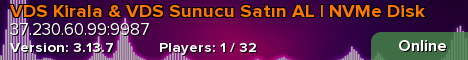 VDS Kirala & VDS Sunucu Satın AL | NVMe Disk