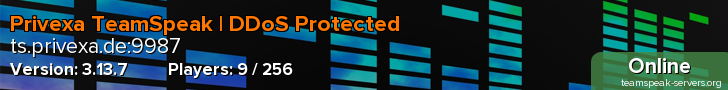 Privexa TeamSpeak | DDoS Protected