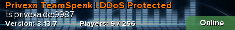 Privexa TeamSpeak | DDoS Protected