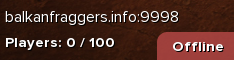 Balkanfraggers.info  ▪  TS3 Public  ▪  Permanent Rooms