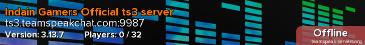 Indain Gamers Official ts3 server