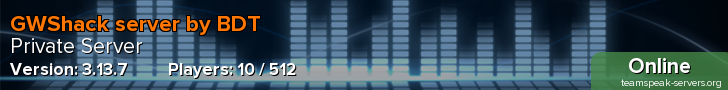 GWShack server by BDT