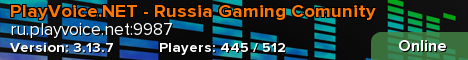 PlayVoice.NET - Russia Gaming Comunity