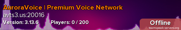 AuroraVoice | Premium Voice Network