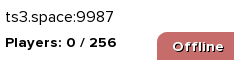 TS3.Space •  DDoS Protected • Low Latency • Free Rooms