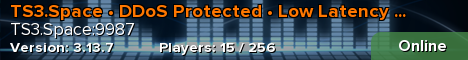 TS3.Space • DDoS Protected • Low Latency • Free Rooms