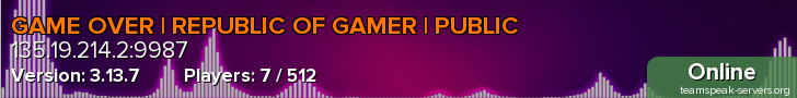 GAME OVER | REPUBLIC OF GAMER | PUBLIC