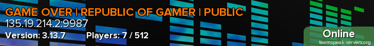GAME OVER | REPUBLIC OF GAMER | PUBLIC