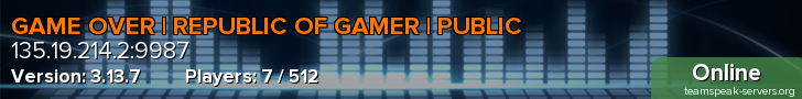 GAME OVER | REPUBLIC OF GAMER | PUBLIC