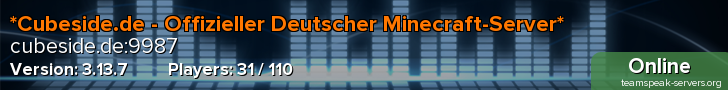 *Cubeside.de - Offizieller Deutscher Minecraft-Server*